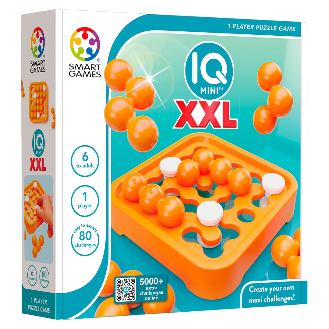Smartgames smart games iq mini xxl creëer je eigen maxi uitdagingen