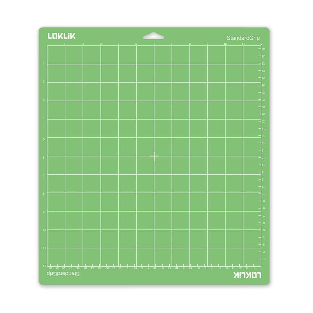 Loklik • snijmat standard grip 30,5x30,5cm groen 3st.