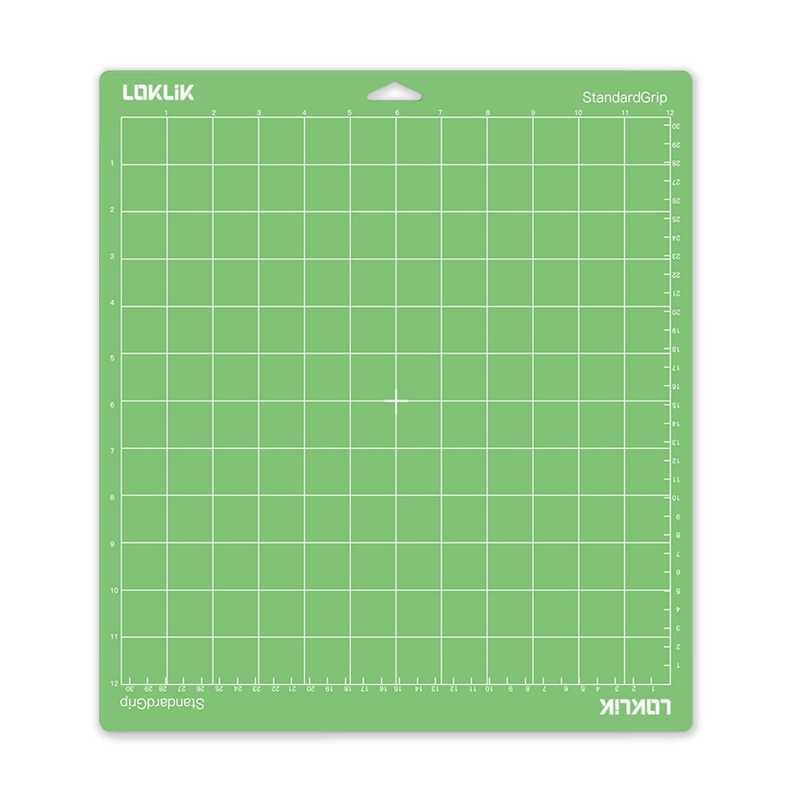 Loklik • snijmat standard grip 30,5x30,5cm groen 3st.