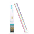 Loklik • permanent zelfklevend vinyl holografisch roze 30,5x90cm