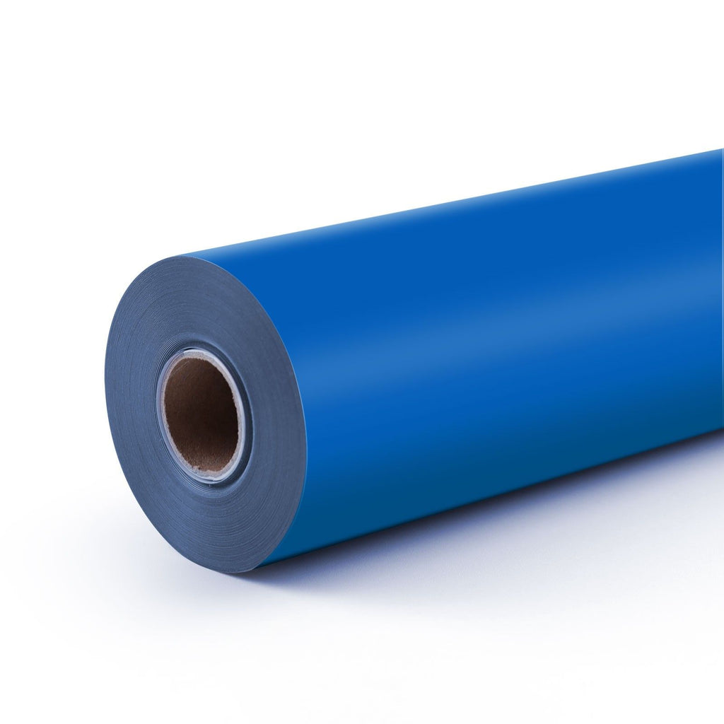 Loklik • permanent zelfklevend vinyl mat blauw 30,5x180cm