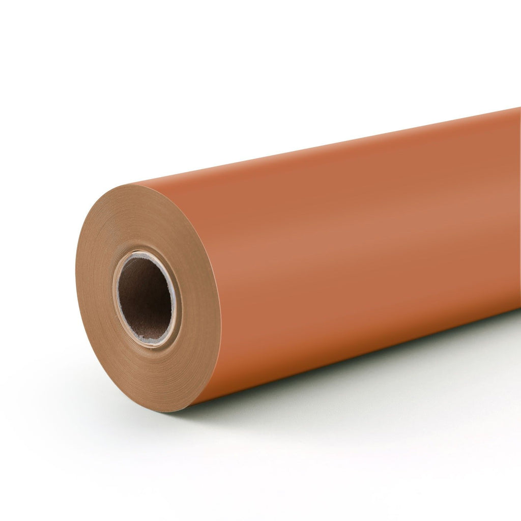 Loklik • permanent zelfklevend vinyl mat oranje 30,5x180cm