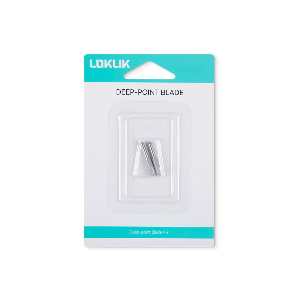Loklik • icraft mesjes met diepe punt 2st.