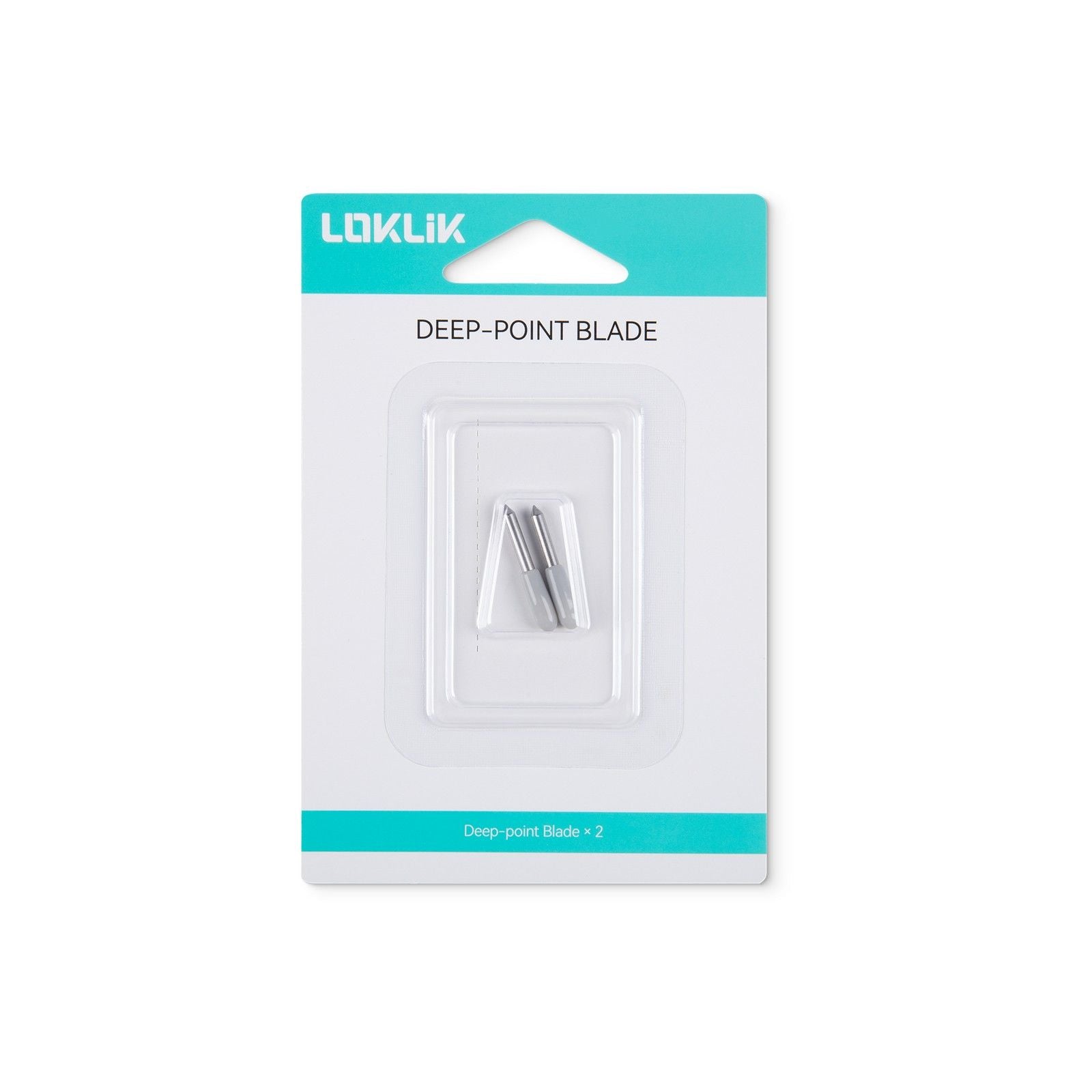 Loklik • icraft mesjes met diepe punt 2st.