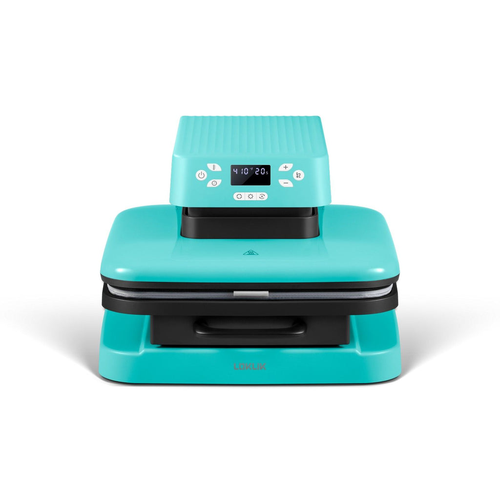 Loklik • auto heat press blauw