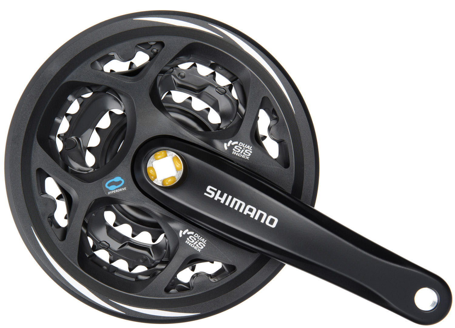 Shimano altus fc-m311 3x7 8-speed crank 42 32 22