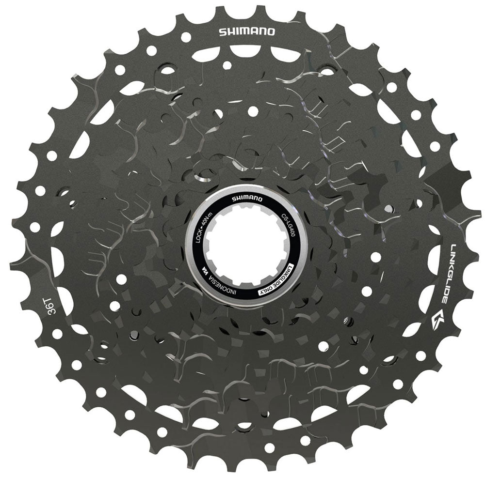 Shimano cues cs-lg400 9-speed linkglide cassette | 11-36