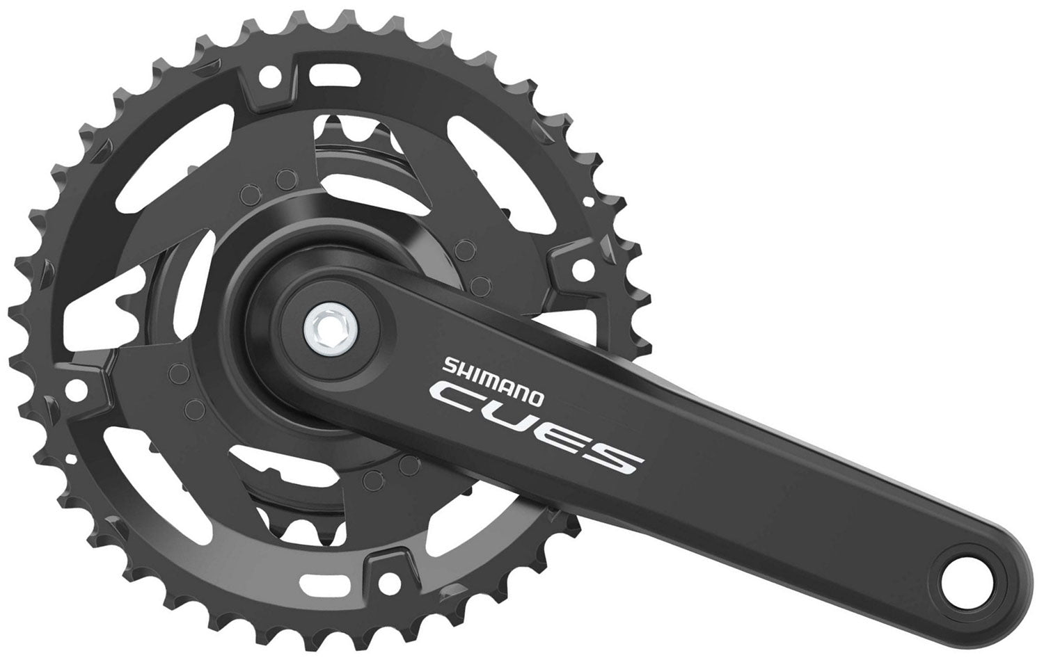Shimano cues u4010-2 crankstel zilver 175 mm 40-26t