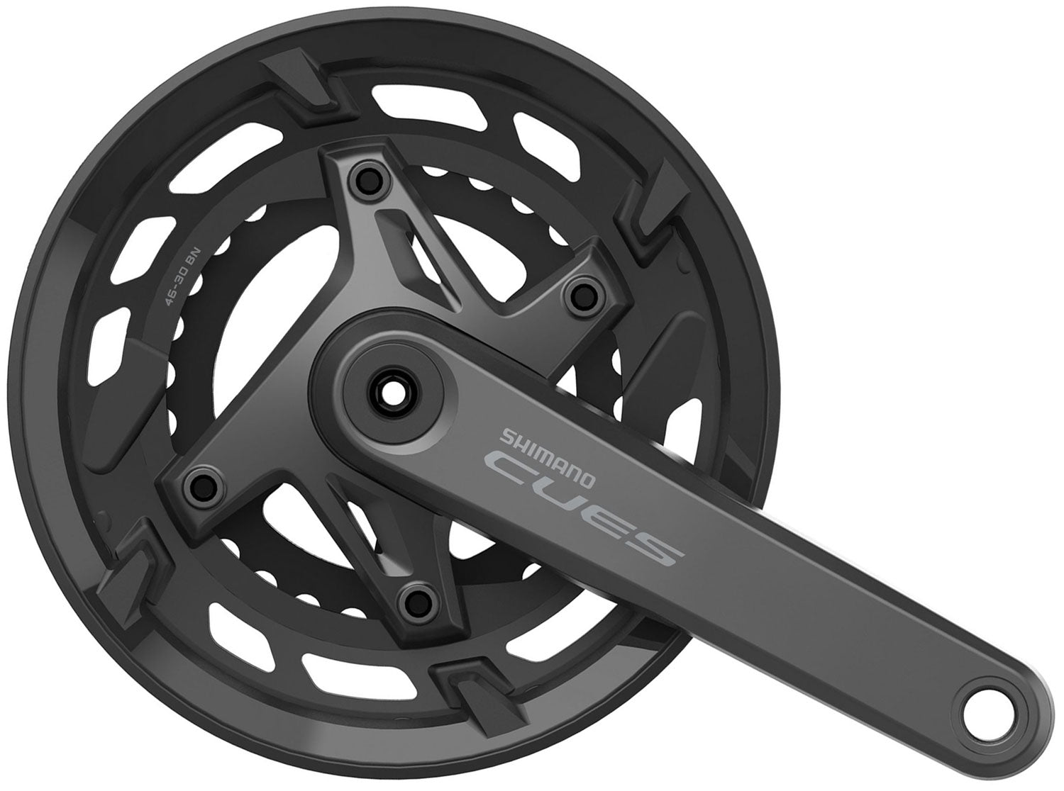 Shimano kettenradgarnitur cues fc-u6000-2 shim.krg u6000-2 46 30 175 sw 9 10f ksr