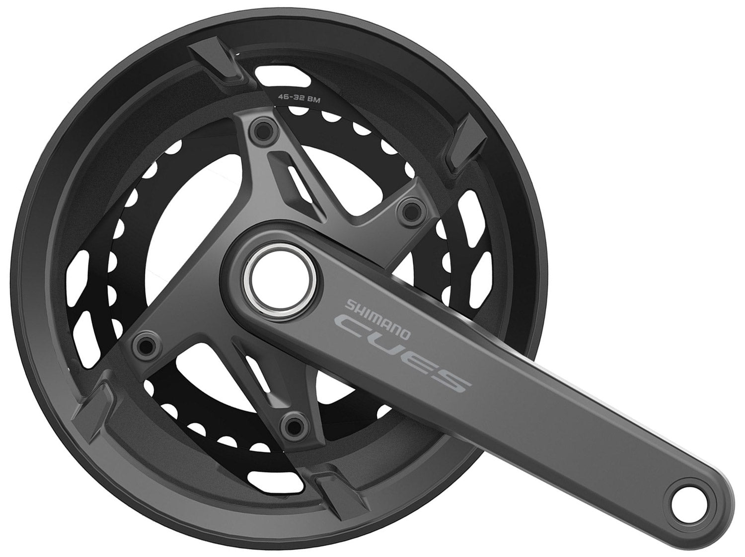 Shimano kettenradgarnitur cues fc-u6010-2 crankset shim.cues fc-u6010-2 175mm with cgr