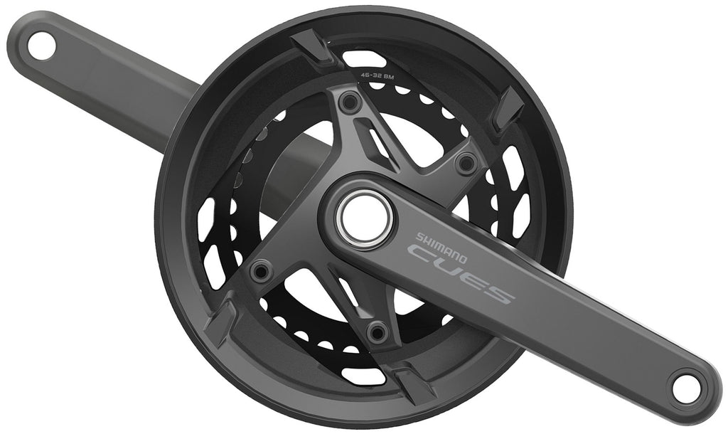 Shimano kettenradgarnitur cues fc-u6010-2 crankset shim.cues fc-u6010-2 170mm with cgr