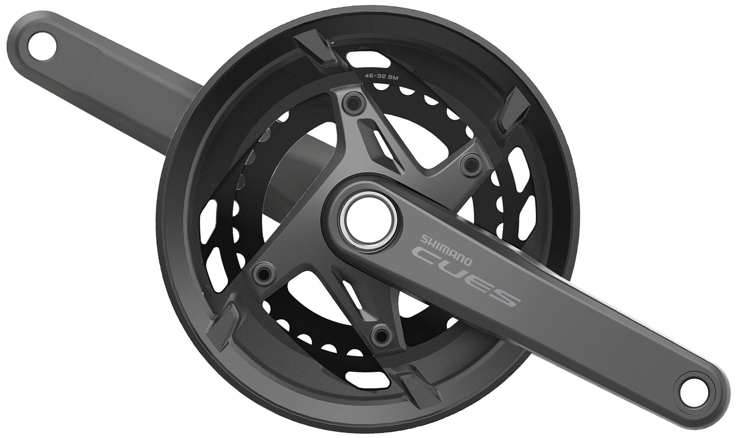 Shimano kettenradgarnitur cues fc-u6010-2 crankset shim.cues fc-u6010-2 170mm with cgr