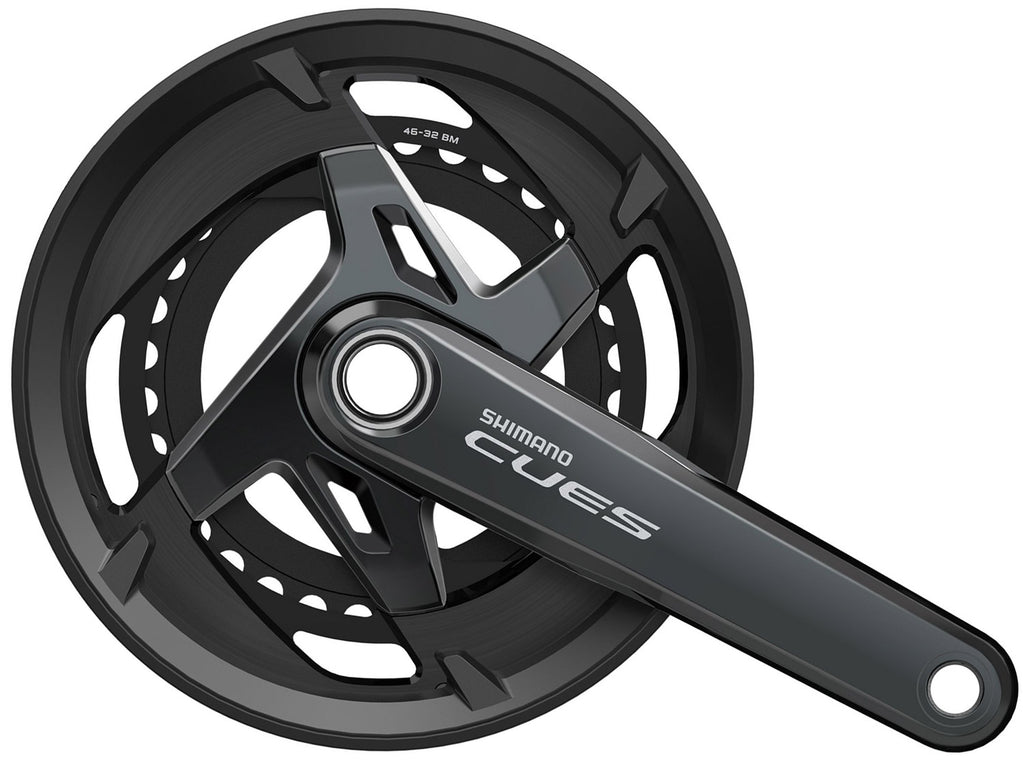 Shimano kettenradgarnitur cues fc-u8000-2 crankset shim.cues fc-u8000-2 46 32t 175mm