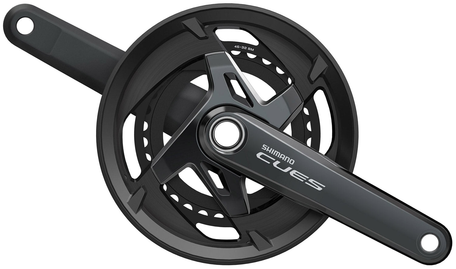Shimano kettenradgarnitur cues fc-u8000-2 crankset shim.cues fc-u8000-2 46 32t 170mm