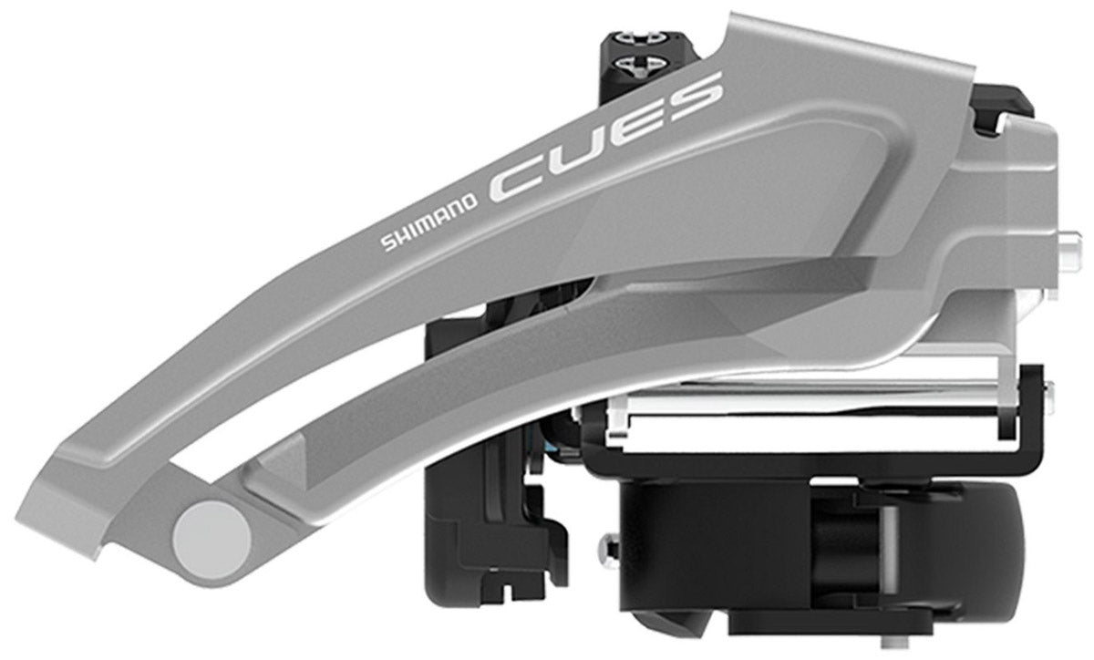 Shimano cues fd-u4010 9-speed front derailleur top-swing | clamp