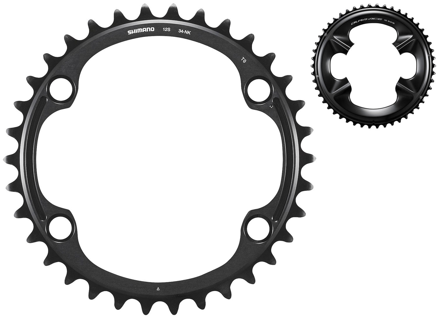 Shimano kettenblatt dura ace fc-9200 chain ring shim.dura ace fc-9200 34t nk