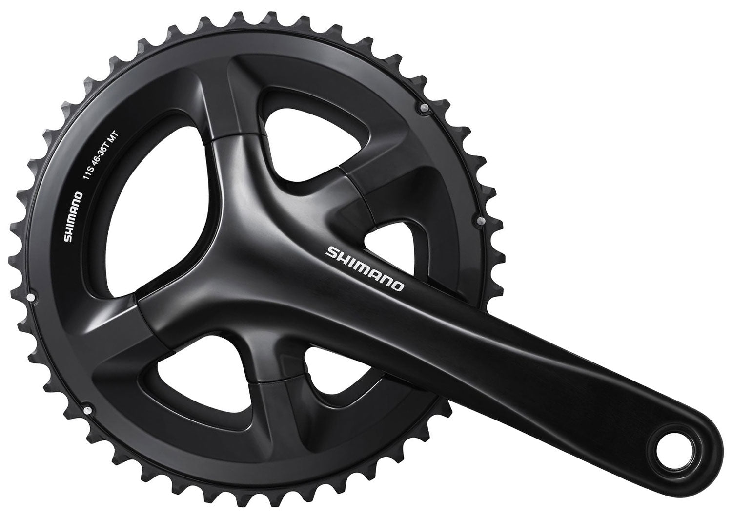 Shimano kettenradgarnitur 105 fc-rs510 crankset shim.105 fcrs510 36 46t.172,5mm ht2 11sp