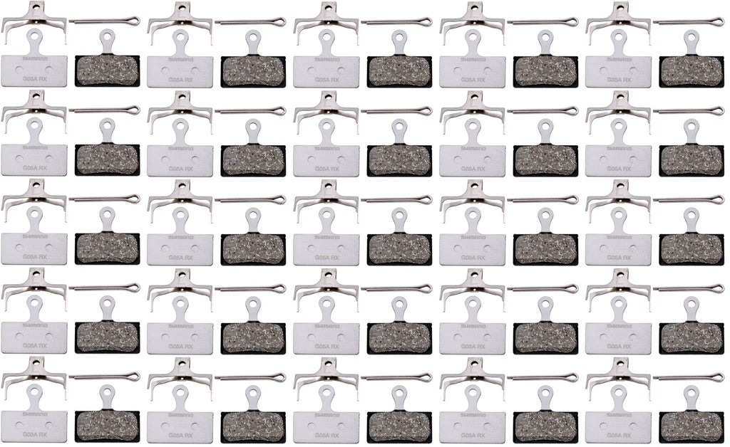 Shimano g05a-rx resin disc brake pads (25 workshop pack)