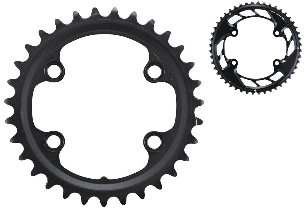 Shimano grx fc-rx820 2x12-speed chainring