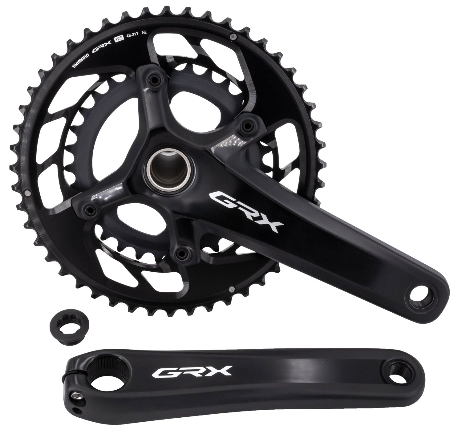 Shimano grx fc-rx820 2x12-speed crank 48 31 | 172,5mm