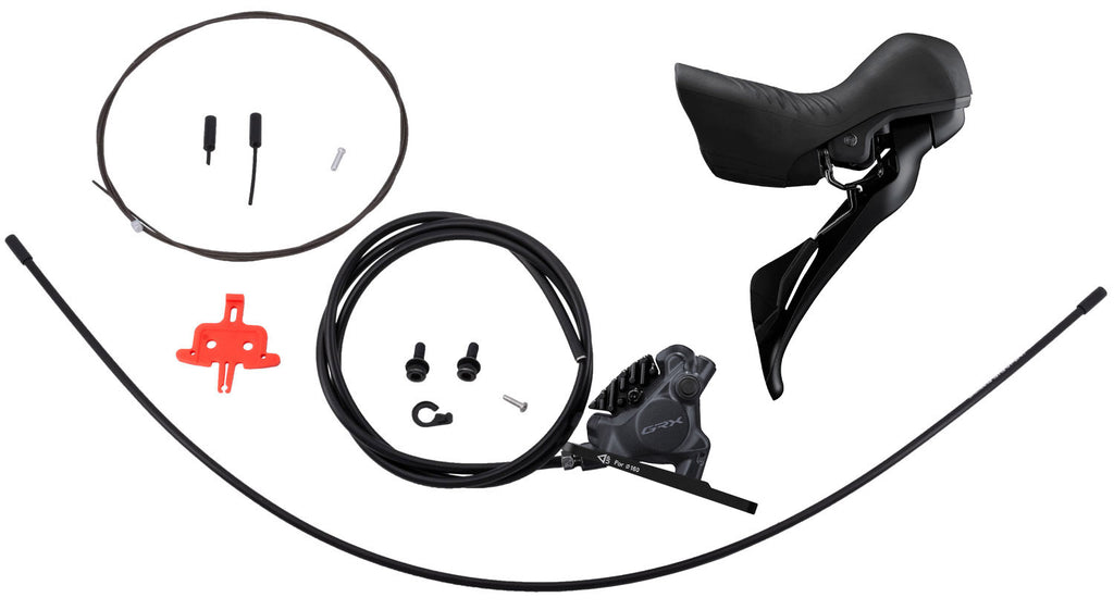 Shimano grx st-rx610+br-rx410 2-speed disc brake front