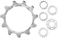 Shimano sprocket for dura-ace cs-r9100 11-speed 12-25 12-28