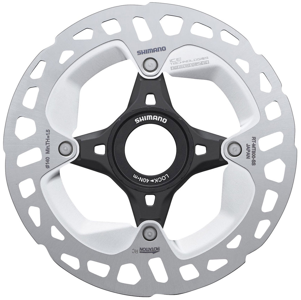 Shimano rt-mt800 center-lock disc rotor | 140mm extern