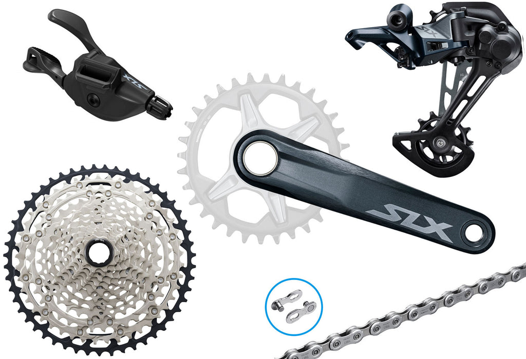 Shimano slx m7100 1x12-speed group | 175mm | 10-51 | i-spec ev