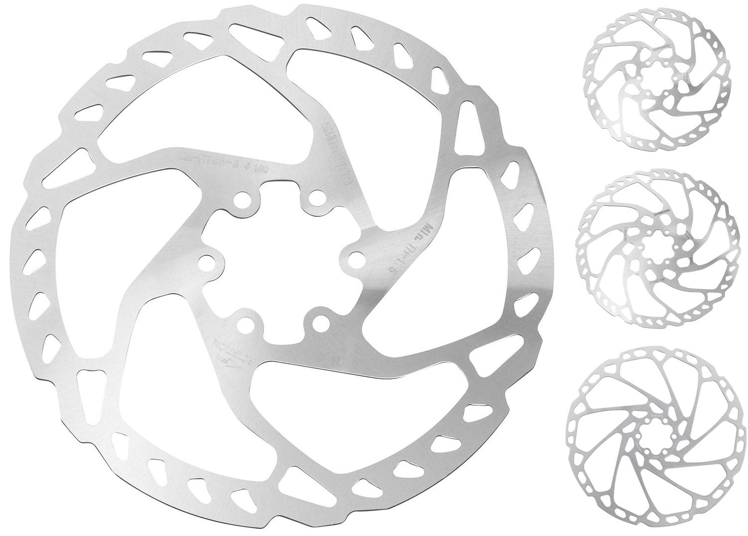 Shimano sm-rt66 6-bolt disc rotor | 203mm