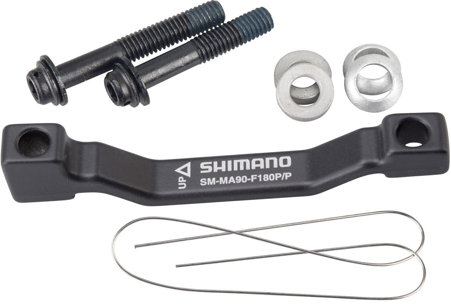 Shimano scheibenbremsadapter disc br.adapter shim. pm pm 180mm fr. rear