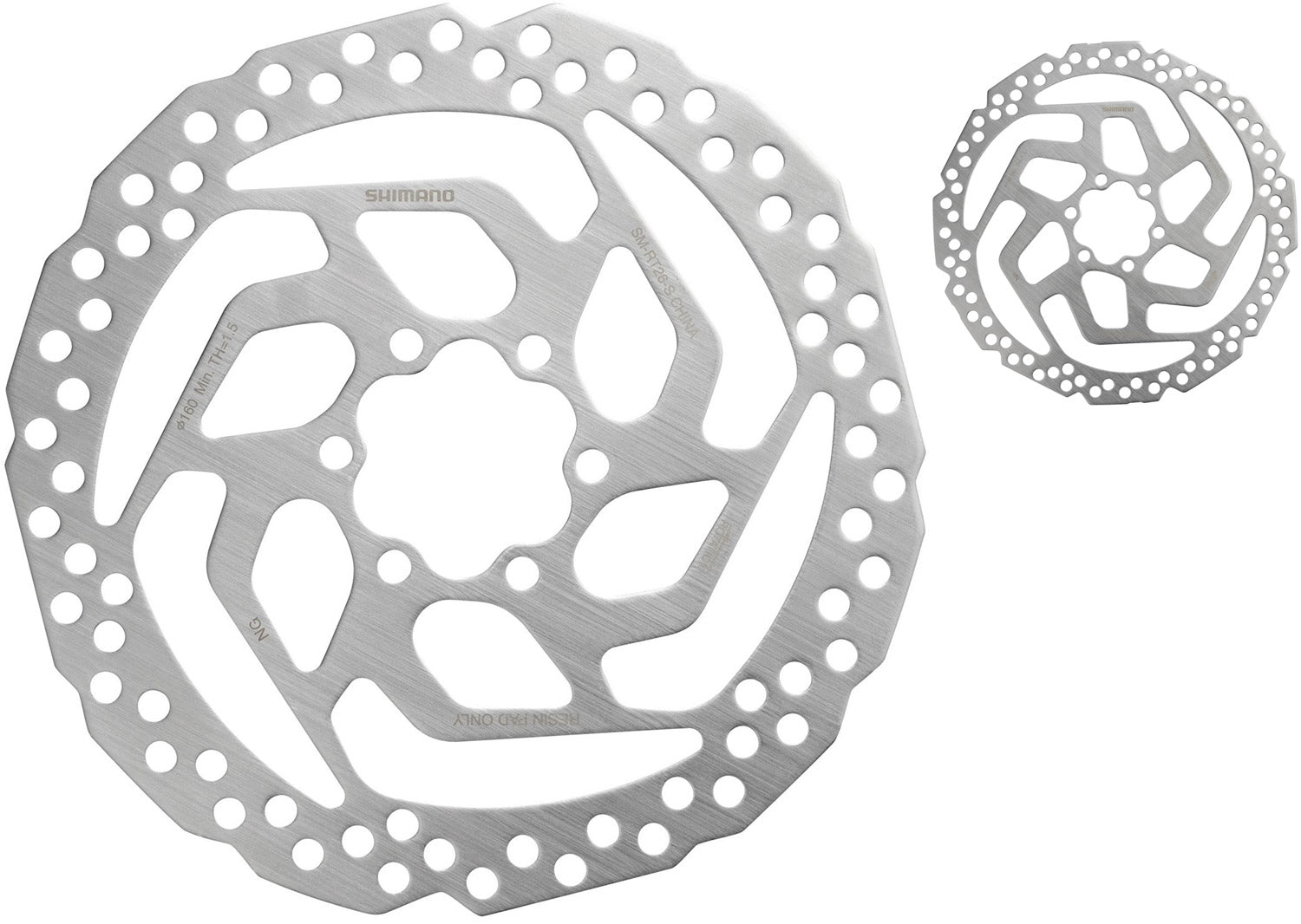 Shimano sm-rt26 6-bolt disc rotor | 140mm