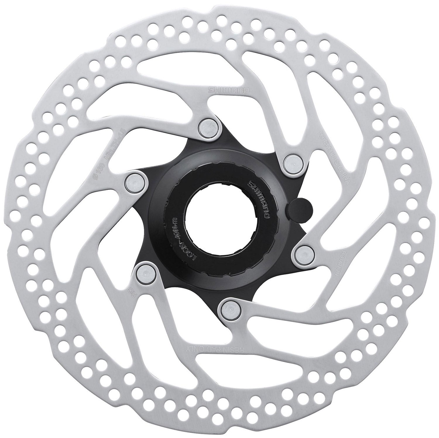 Shimano bremsscheibe rt-em300 shim.brake rotors steps 160mm cl rt-em300