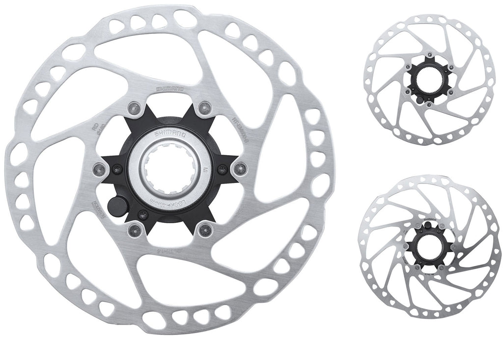 Shimano steps rt-em600 center-lock disc rotor for e-bike | 180mm extern