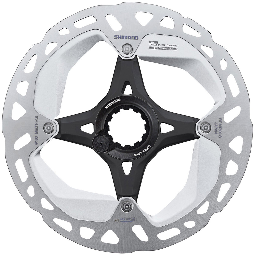 Shimano rt-mt800 center-lock disc rotor incl. magnet | 180mm intern