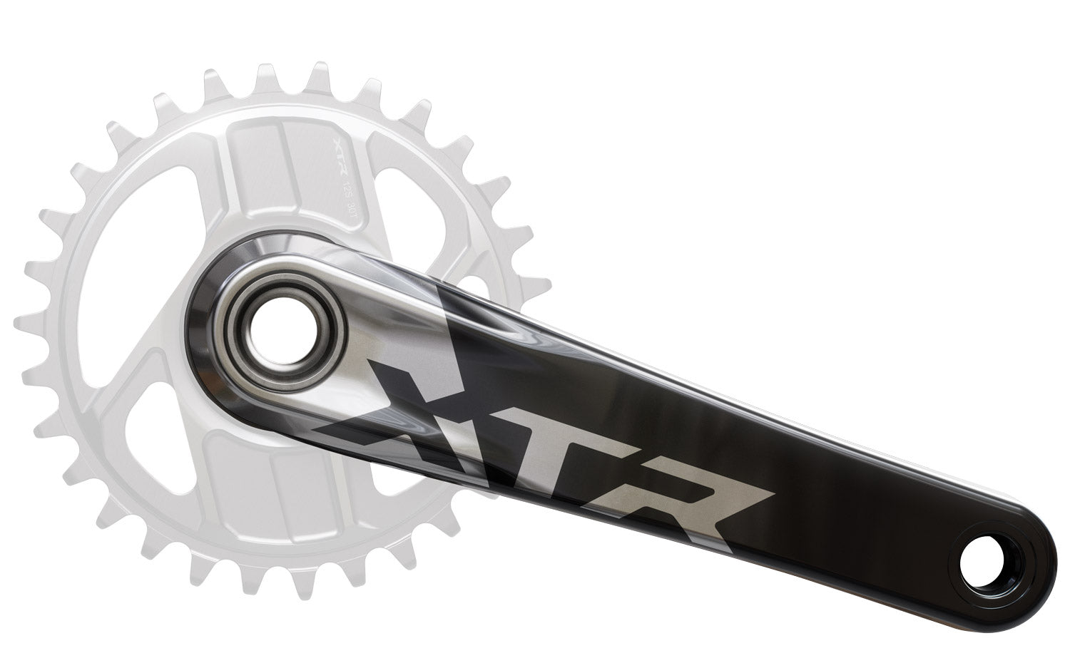 Shimano crank arm set