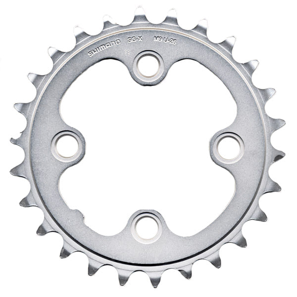Shimano kettenblatt deore xt fc-m771 chain ring shim. xt 26t.4-arm,64mm,m771