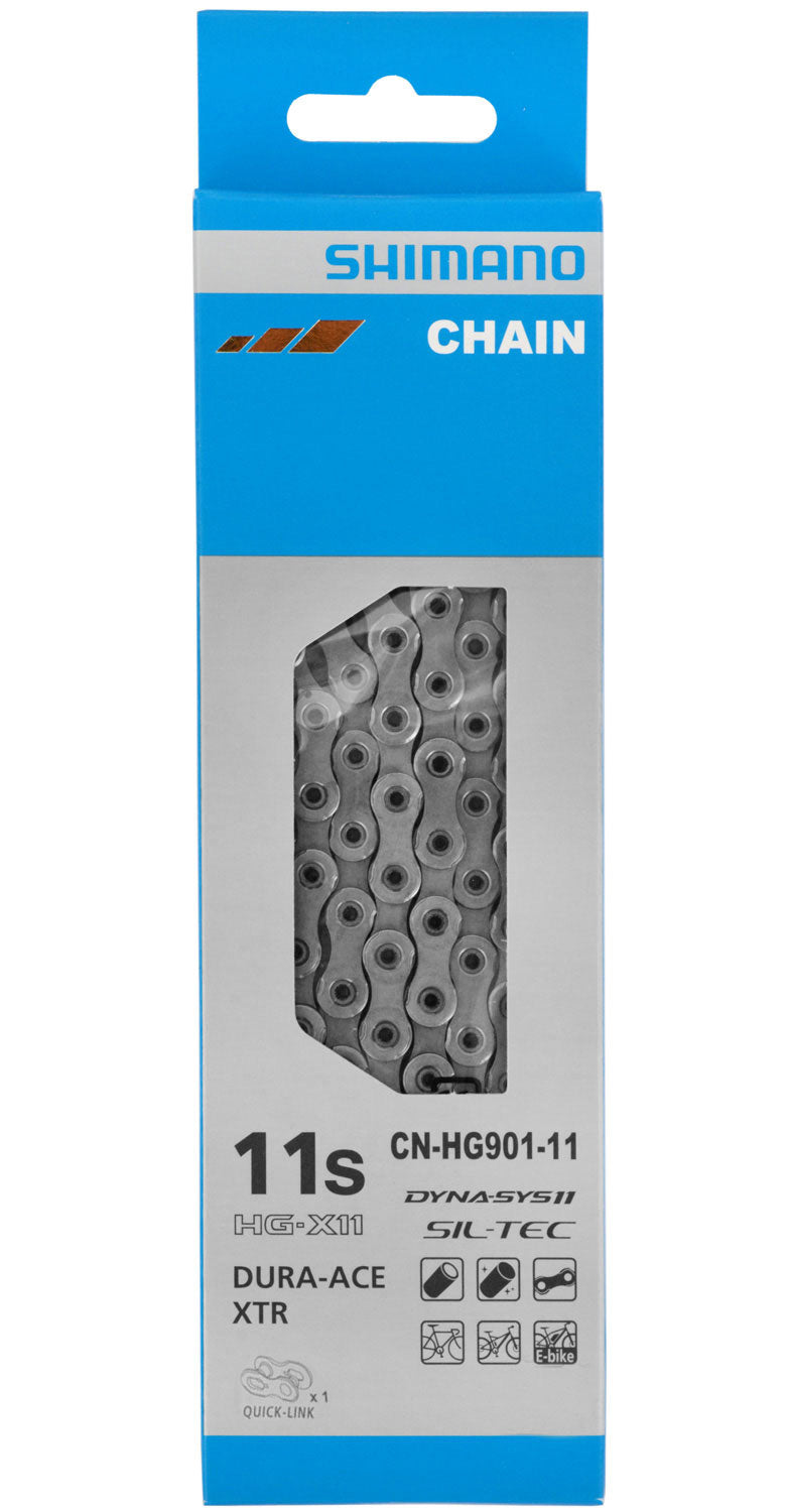 Shimano cn-hg901 11-speed chain with quick-link