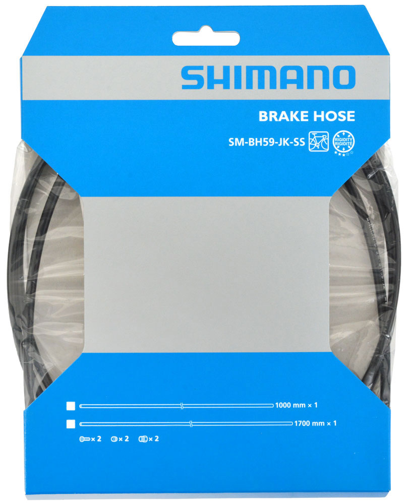 Shimano sm-bh59-jk-ss road brake hose | 1700mm