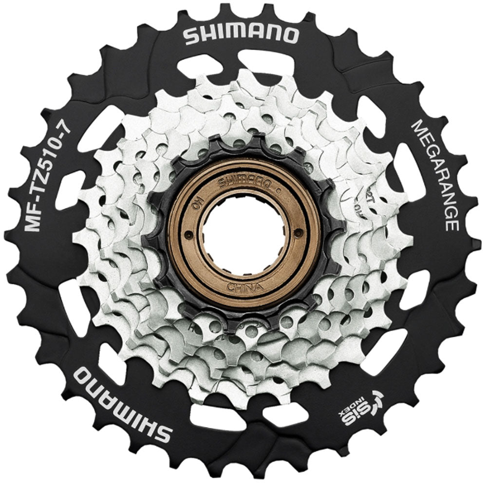 Shimano tourney mf-tz510 7-speed multiple freewheel 14-34