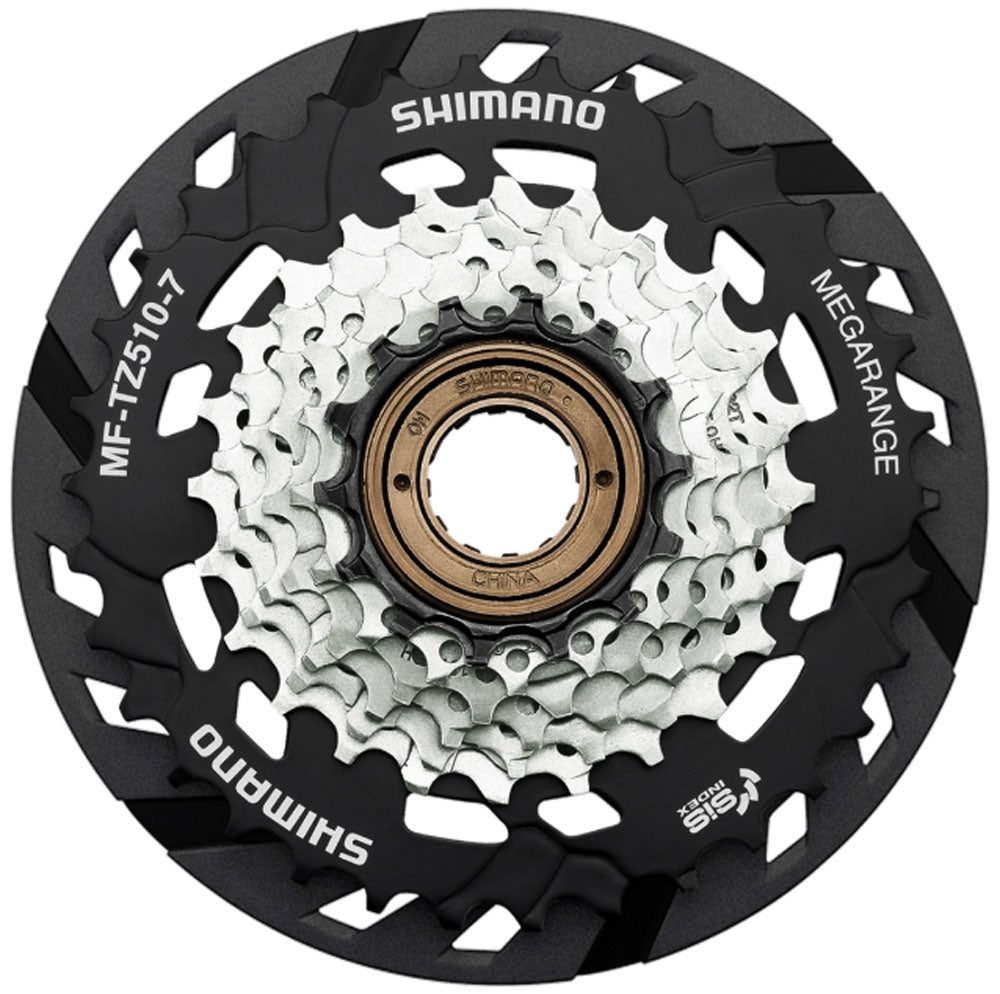 Shimano tourney mf-tz510 7-speed multiple freewheel 14-34