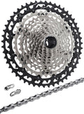 Shimano xt cn-m8100+cs-m8100 12-speed wear and tear set | 10-45t