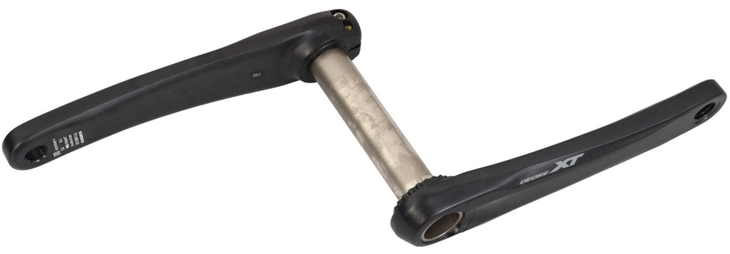 Shimano kurbelsatz deore xt fc-m8100 crank arm set shim. fc-m8100 170mm