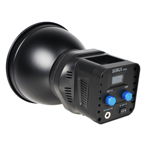 Sirui bi-color led spot lamp c60b