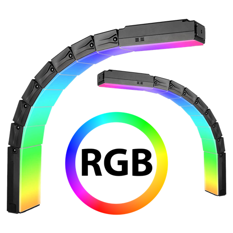 Sirui rgb led paneel b25r-d buigbaar