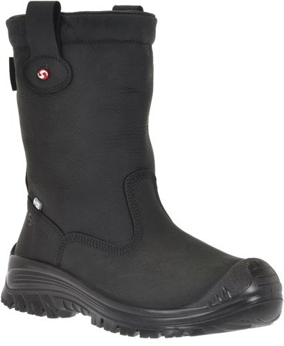Sixton peak 81156-17 montana hdry hoog s3 (wol) laars | 17 zwart | maat 45 - 11.091.005.45