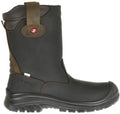 Sixton peak 81411-06 ranch laars hdry hoog s3 kn +esd | zwart bruin | maat 40 - 00.091.125.40