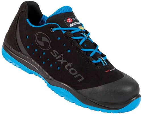 Sixton peak 91328-03 cuban lg s1 esd zwart blauw - maat 48 - 00.091.011.48