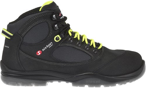 Sixton peak 93339-00 sound hg s3 esd zwart lime - maat 44 - 00.091.013.44