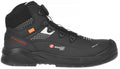 Sixton peak muscle boa hoog 43488-01 s3 | zwart grijs | maat 45 - 8053470577925
