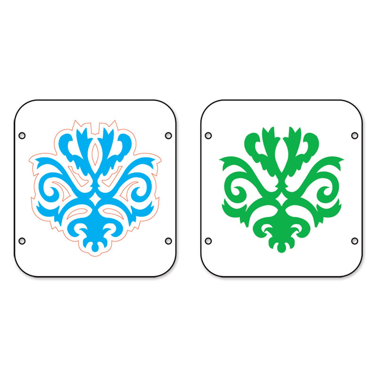 Sizzix • embosslits die baroque icon